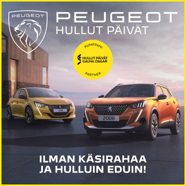 PEUGEOT HULLUT PÄIVÄT
