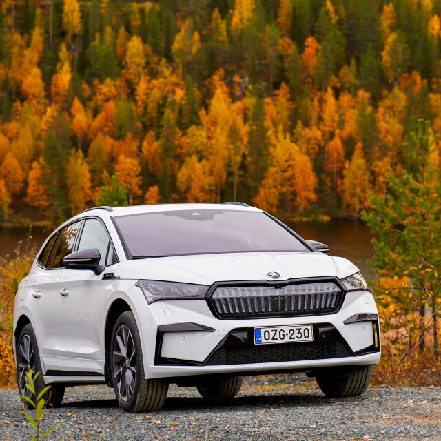 ŠKODA ENYAQ iV on Vuoden Auto Suomessa 2022