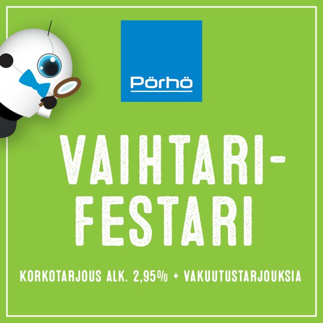 Pörhön Vaihtari-festari 27.6.–30.7.