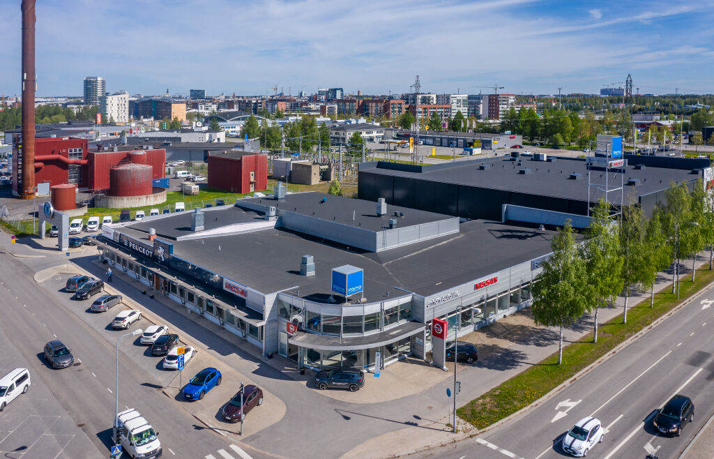 Pörhö Nissan-/Peugeot-/Seat-/Citroën-keskus Oulu